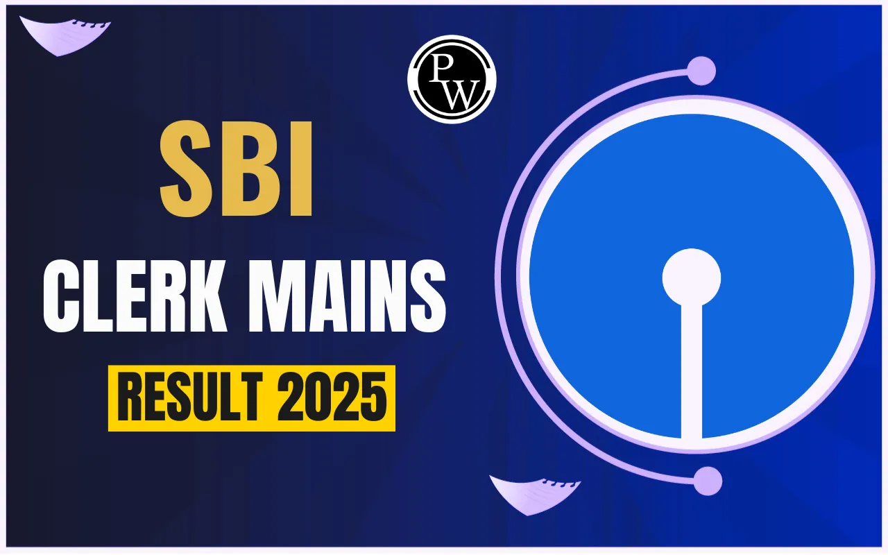 SBI Clerk Mains Result 2025 Out, Download Junior Associate Final Result PDF